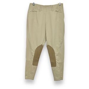 Ariat Pro Series Pro Circuit Riding Breeches Olympia 26R Beige Khaki Tan Stretch